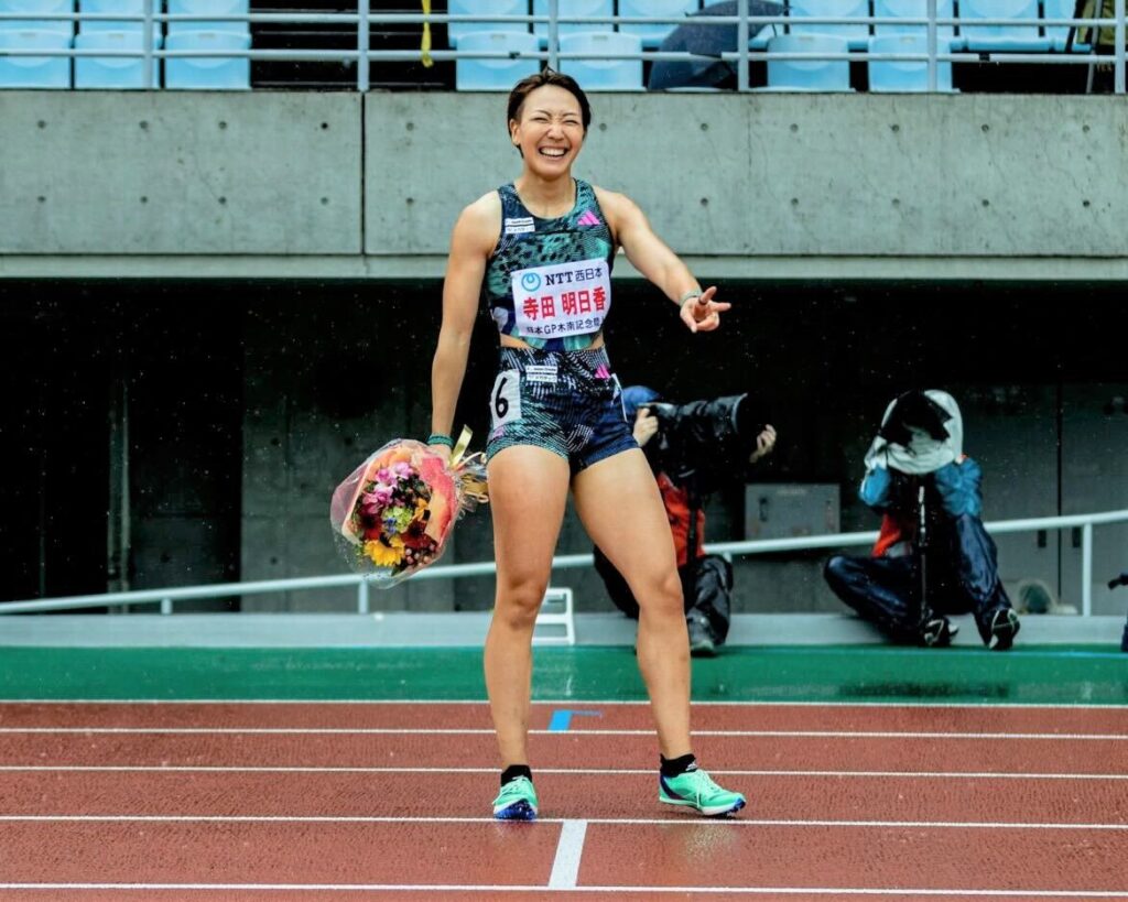 寺田選手「第10回木南道孝記念陸上競技大会」優勝のお知らせ